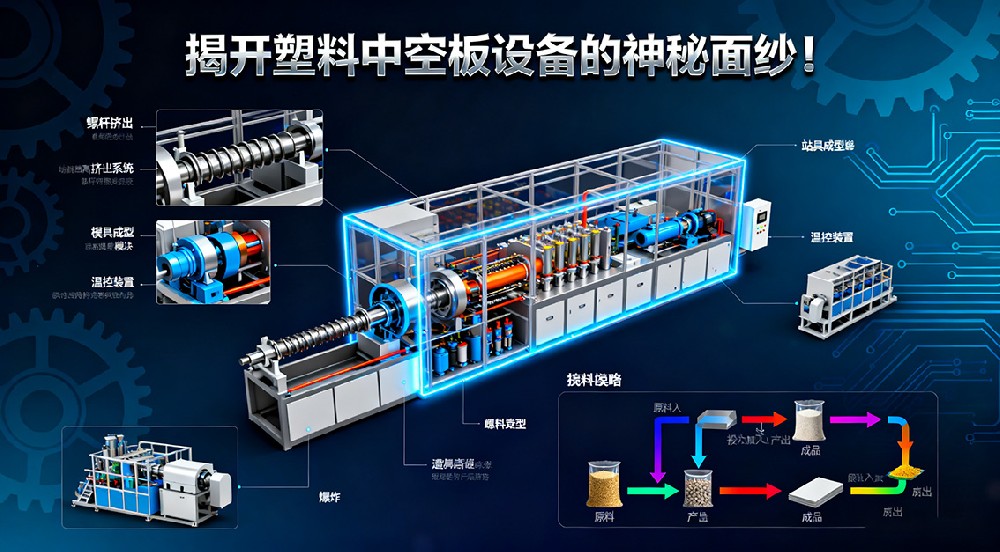 揭開(kāi)塑料中空板設(shè)備的神秘面紗！