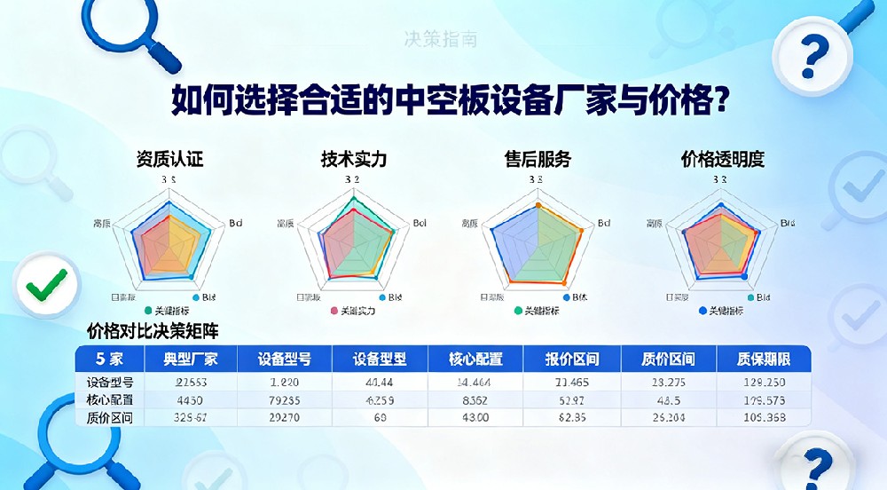如何選擇合適的中空板設(shè)備廠(chǎng)家與價(jià)格？