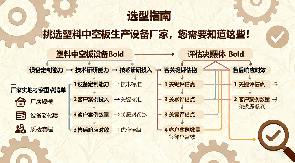 挑選塑料中空板生產(chǎn)設(shè)備廠(chǎng)家，您需要知道這些！